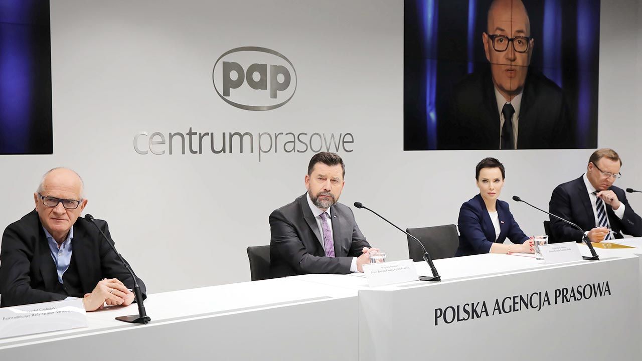 Kapituły powołane przez PAP, TVP, Polskie Radio i rozgłośnie regionalne PR ogłosiły nominacje do Nagród Mediów Publicznych 2021 (fot. PAP/Wojciech Olkuśnik)