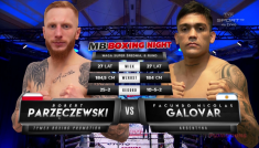MB Boxing Night #9: Robert Parzęczewski – Facundo Nicolas Galovar [fot. TVP]