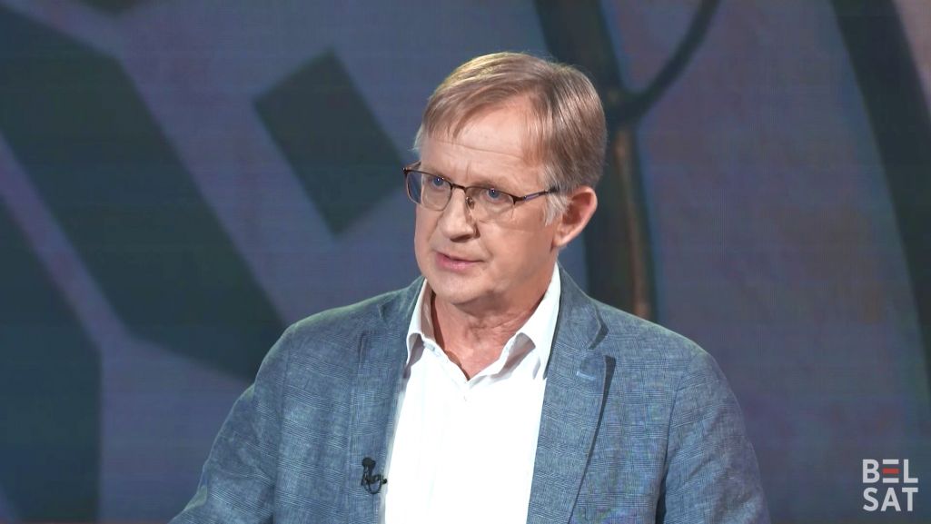 Доктар філасофіі Арунас Бубніс (Літва), гісторык і архівіст, генеральны дырэктар Цэнтру генацыду і супрацьстаяння жыхароў Літвы. Фота: кадр з праграмы «Intermarium»