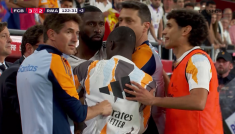 Antonio Ruediger w szaleństwie w finale Pucharu Króla (fot. TVP)