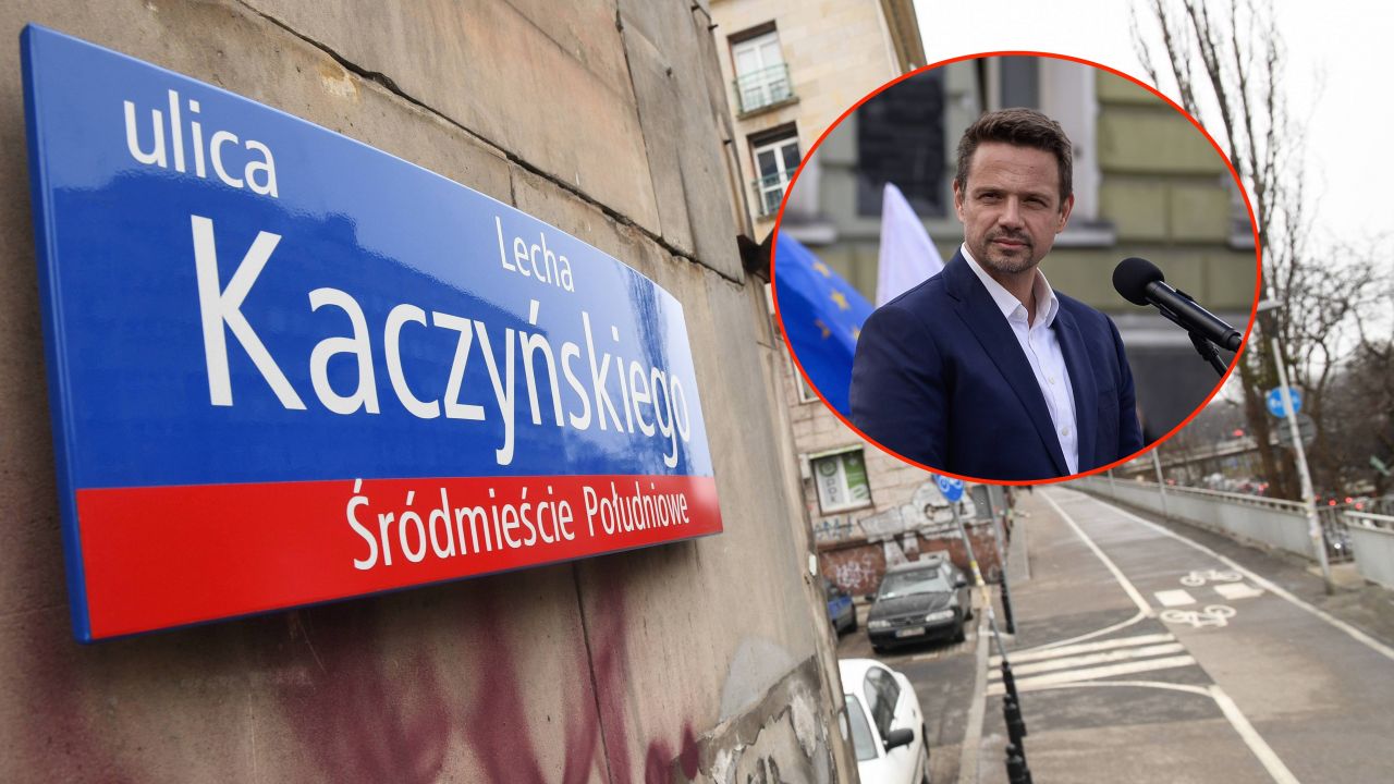 Czy Rafał Trzaskowski dotrzyma obietnicy ws. ulicy Lecha Kaczyńskiego? (fot. PAP/Jacek Turczyk, Getty Images/Omar Marques) Czy Rafał Trzaskowski dotrzyma obietnicy ws. ulicy Lecha Kaczyńskiego? (fot. PAP/Jacek Turczyk, Getty Images/Omar Marques)