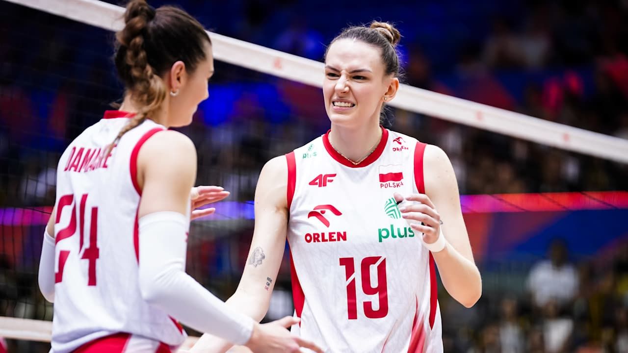 Siatkarki reprezentacji Polski (fot. Volleyball World)