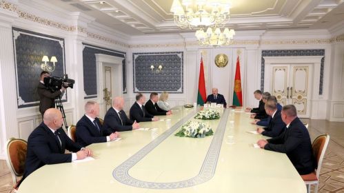 The changes were announced at a meeting held by Alyaksandr Lukashenka on May 22. Photo: BelTA