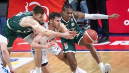 Kadr z meczu Anwil Włocławek – Legia Warszawa (fot. PAP)