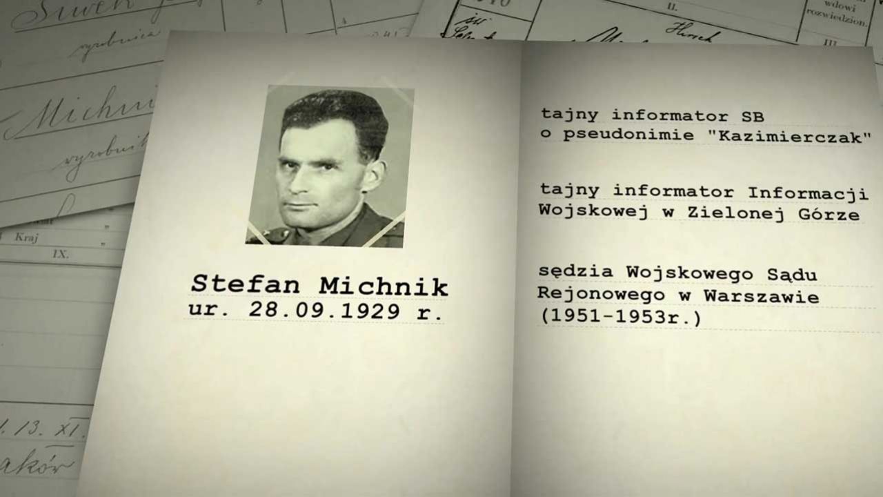 Stefan Michnik podejrzany jest o popełnienie trzydziestu przestępstw stanowiących zbrodnie komunistyczne (fot. TVP) Stefan Michnik podejrzany jest o popełnienie trzydziestu przestępstw stanowiących zbrodnie komunistyczne (fot. TVP)