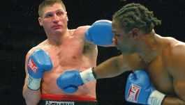 Andrzej Gołota (L) i Chris Byrd (fot. Getty)