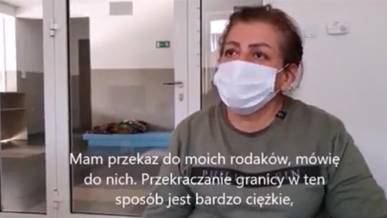 Obywatelka Iraku przebywa w ośrodku dla cudzoziemców (fot. Twitter/Straż Graniczna) Obywatelka Iraku przebywa w ośrodku dla cudzoziemców (fot. Twitter/Straż Graniczna)