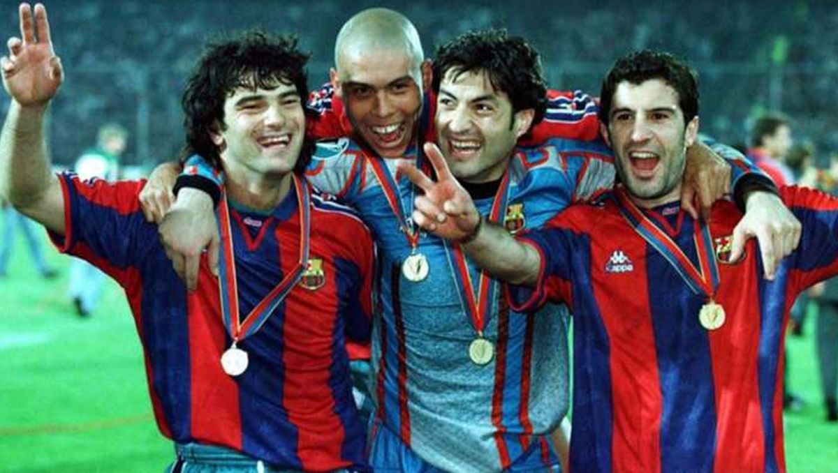 Ronaldo i Luis Figo mogli zostać legendami Barcy, ale życie potoczyło się inaczej (fot. Goal.com) Dlaczego legendy opuszczały Barcelonę? Od Cruyffa do Messiego