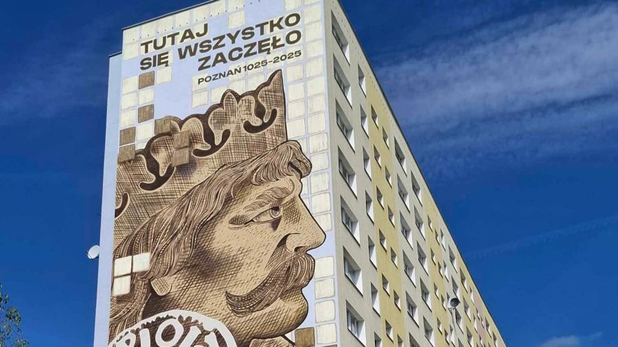 Ciąg dalszy sporu o mural. „Kłamstwo poznańskie” (fot. Krzysztof Czub)