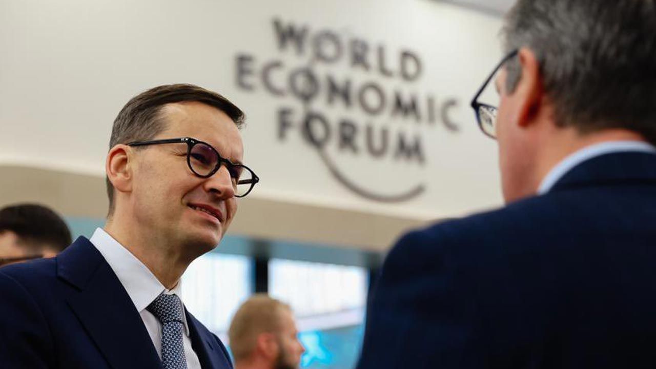 Premier reprezentuje Polskę w Davos (fot. Krystian Maj/KPRM)