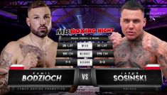 MB Boxing Night #9: Jakub Sosiński – Kamil Bodzioch [WALKA, fot. TVP]
