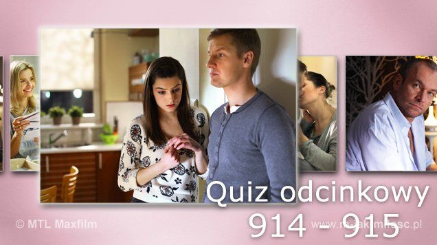 Quiz odcinkowy 914 - 915