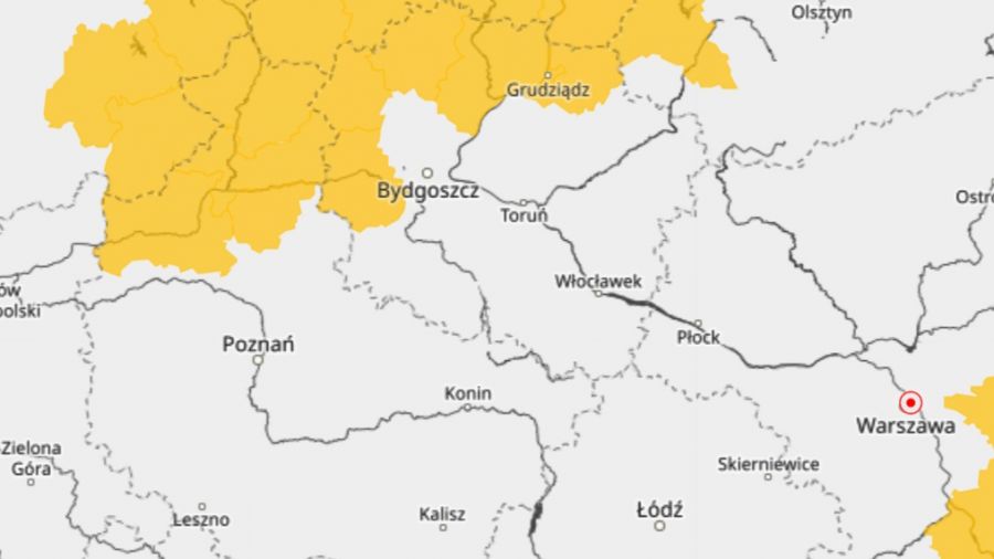 24, 25 maja, pogoda, IMGW, przymrozki, ostrzeżenie (fot. IMGW)