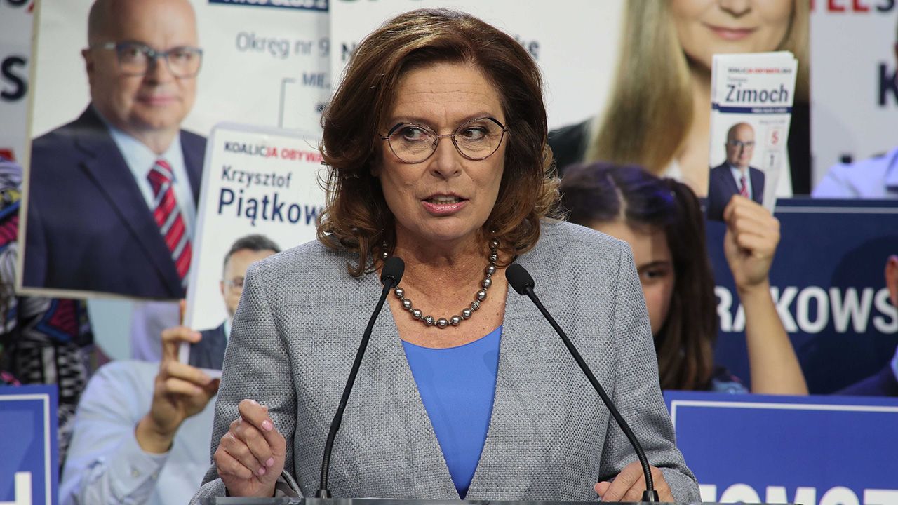 Małgorzata Kidawa-Błońska podtrzymuje swoją wcześniejszą deklarację dotyczącą startu w przyszłorocznych wyborach prezydenckich (fot. arch.PAP/Roman Zawistowski) Małgorzata Kidawa-Błońska podtrzymuje swoją wcześniejszą deklarację dotyczącą startu w przyszłorocznych wyborach prezydenckich (fot. arch.PAP/Roman Zawistowski)
