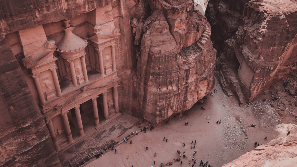 Podziemne miasto Petra w Jordanii. Fot. Canva