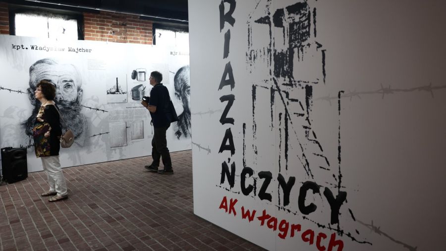 Otwarcie wystawy „Riazańczycy. AK w łagrach" w Muzeum Armii Krajowej w Krakowie.