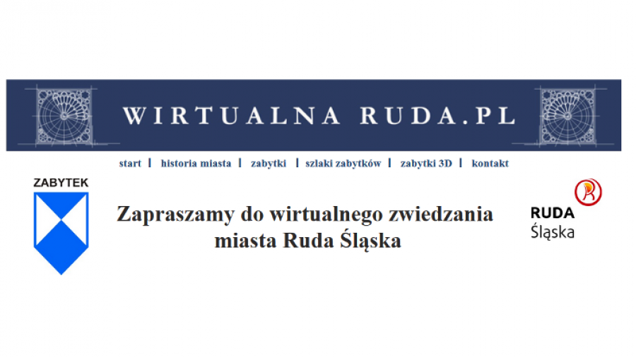 Nowa strona internetowa promująca zabytki Rudy Śląskiej/www.wirtualnaruda.pl
