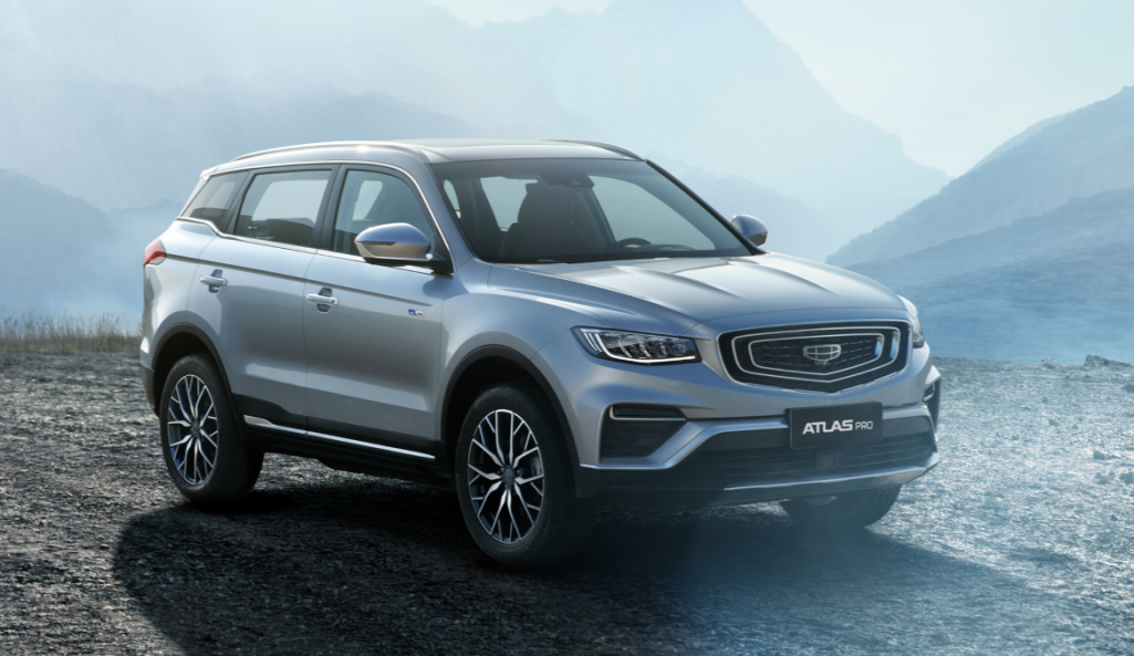 Аўтамабіль «Geely Atlas Pro». Здымак мае ілюстратыўны характар. (Фота: geely.by)