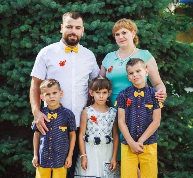 Сям'я Лаптановічаў. Крыніца: Праваабарончы цэнтр «Вясна»
