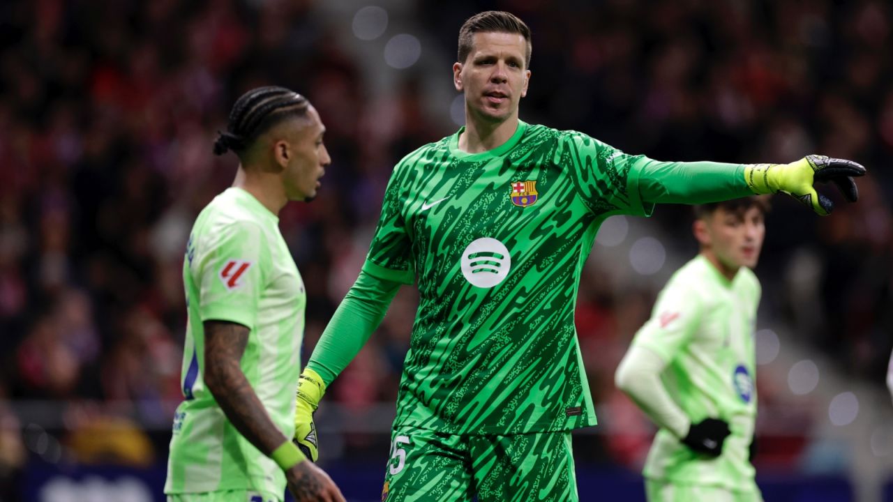 Wojciech Szczęsny przeżywa znakomite miesiące w Barcelonie (fot. Getty).