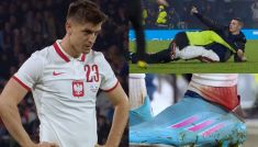 Gol Krzysztofa Piątka od kulis (fot. TVP)