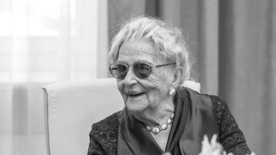 Po śmierci męża w 1998 roku pani Aurelia Liwińska  zamieszkała z córką w Toruniu (Fot. Urząd Marszałkowski)