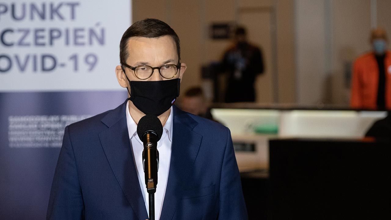 Premier Mateusz Morawiecki (fot. PAP/Hanna Bardo) Premier Mateusz Morawiecki (fot. PAP/Hanna Bardo)