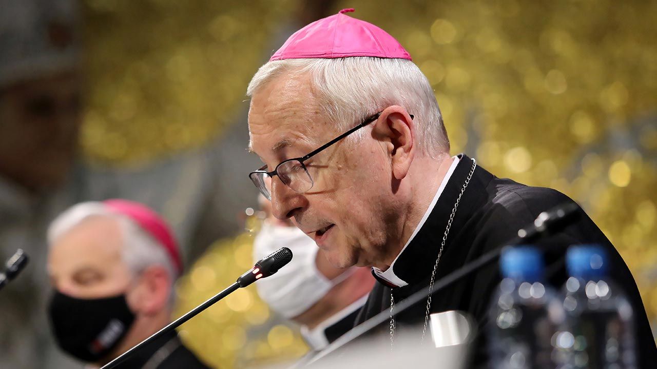 Apel przewodniczącego Konferencji Episkopatu Polski abp. Stanisława Gądeckiego (fot. PAP/Waldemar Deska) Apel przewodniczącego Konferencji Episkopatu Polski abp. Stanisława Gądeckiego (fot. PAP/Waldemar Deska)