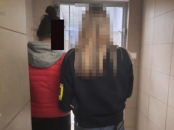 Затрыманая жыхарка Варшавы, якая напала на беларуску. (Фота: rdc.pl)