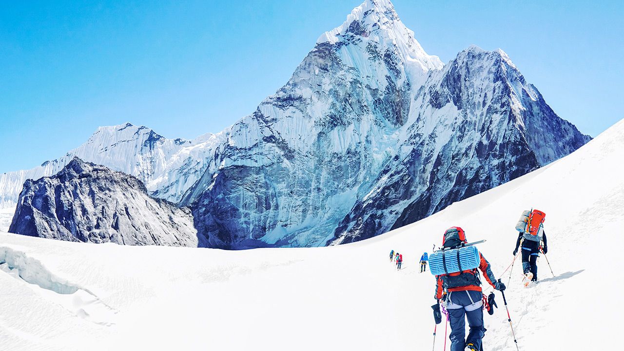 Wejścia na Mount Everest są limitowane (fot. Shutterstock) Wejścia na Mount Everest są limitowane (fot. Shutterstock)