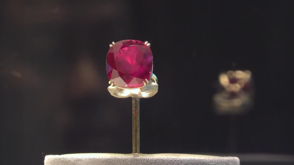 World’s largest ruby sells at auction for a record $34.8 million