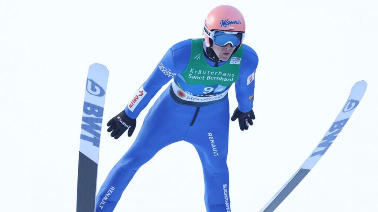 Kamil Stoch znalazł się w czołówce kwalifikacji w Oslo (fot. Getty Images)