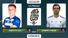 #1z16 Ekstraquiz, 1/4 finału: Wisła Płock (Maciej Ambrosiewicz) – Górnik Zabrze (Dariusz Pawłowski) (fot. TVP)
