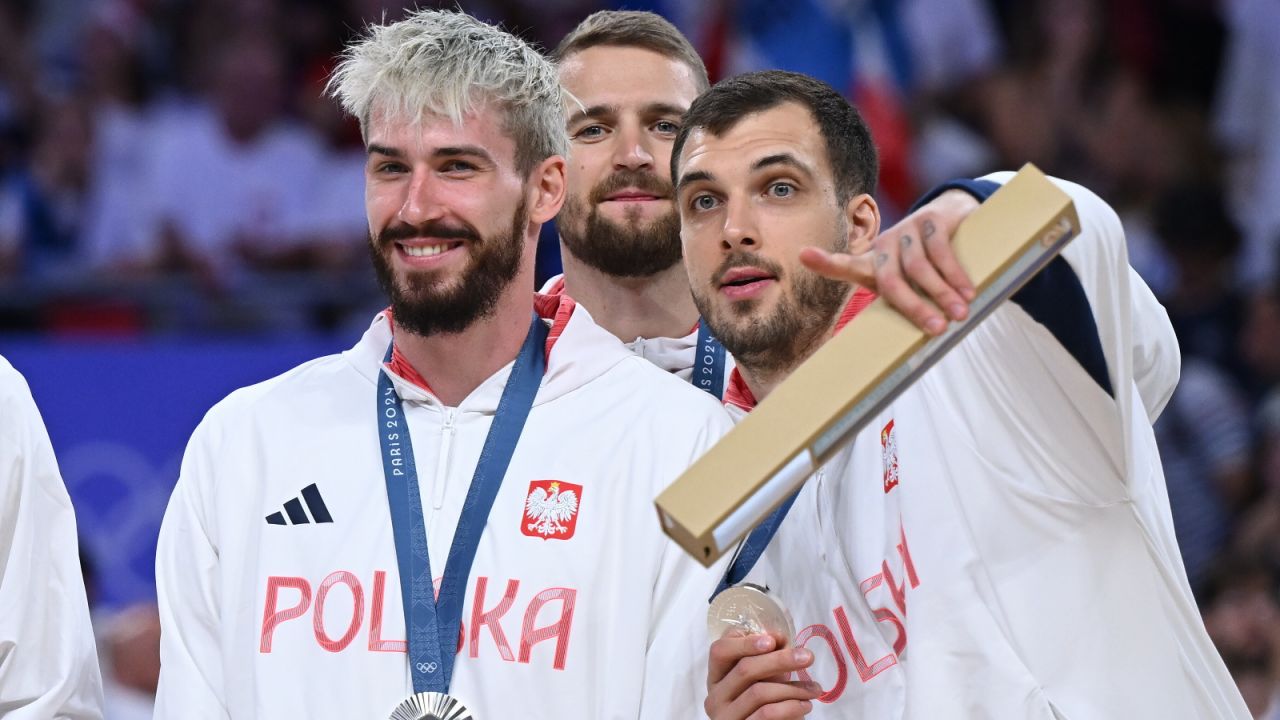 Tomasz Fornal, Bartłomiej Bołądź i Norbert Huber (fot. PAP)