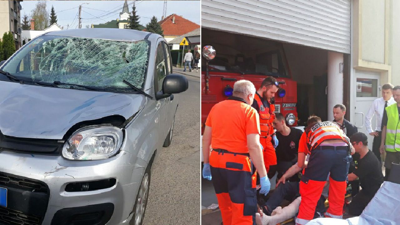 52-latek celowo wjechał w ludzi wychodzących z kościoła (fot. OSP Rzezawa) 52-latek celowo wjechał w ludzi wychodzących z kościoła (fot. OSP Rzezawa)