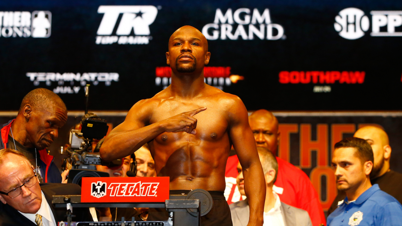 Floyd Mayweather (fot. Getty)