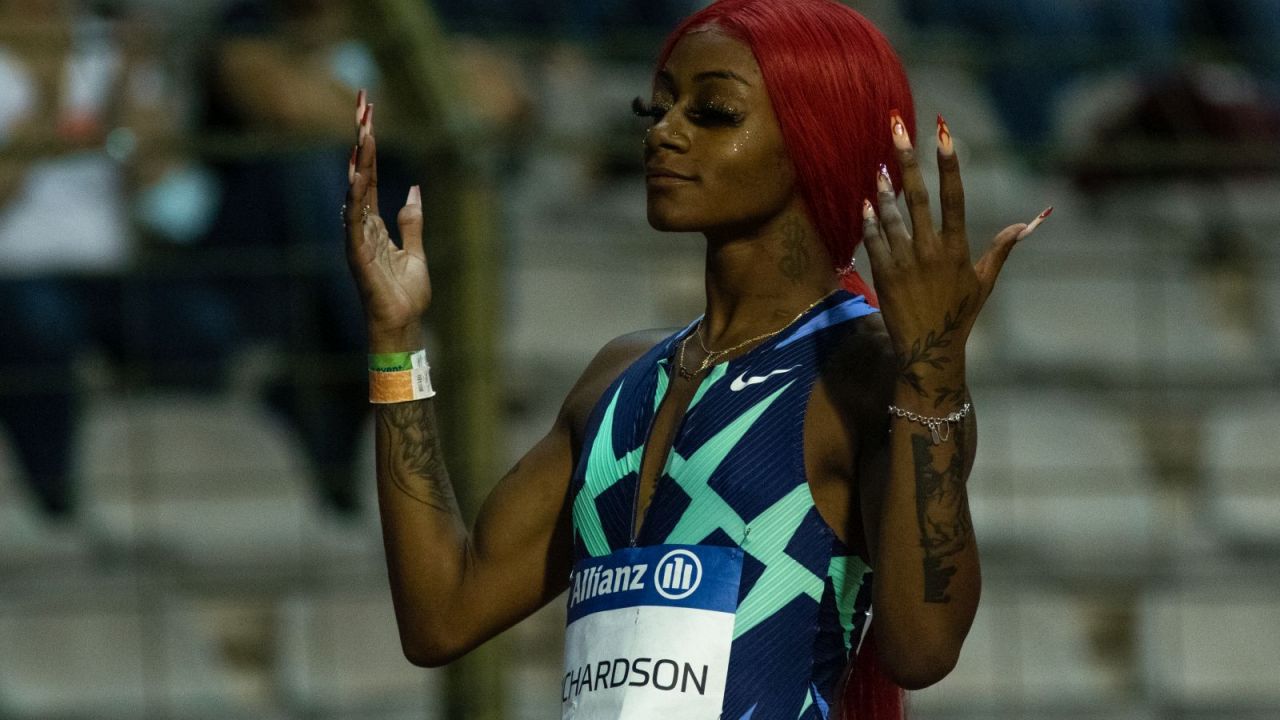 Sha'Carri Richardson przez stosowanie marihuany nie poleciała do Tokio (fot. Getty)