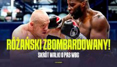 Boks, gala KnockOut Boxing Night #35, Różański – Okolie (fot. TVP SPORT)