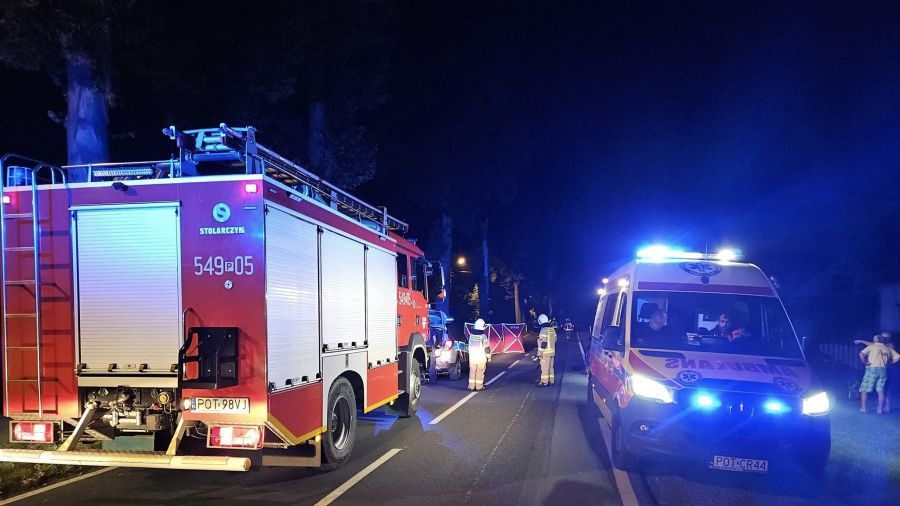 Dramatyczny wypadek. Ofiara śmiertelna, ranni (fot. zdj. ilustracyjne, OSP Grabów nad Prosną)