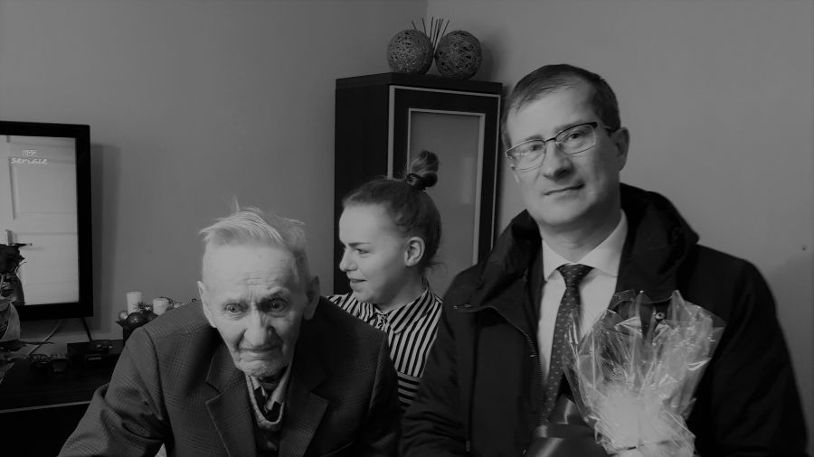 Zmarł najstarszy mieszkaniec powiatu słupeckiego. Miał 107 lat (fot. Gmina Lądek)