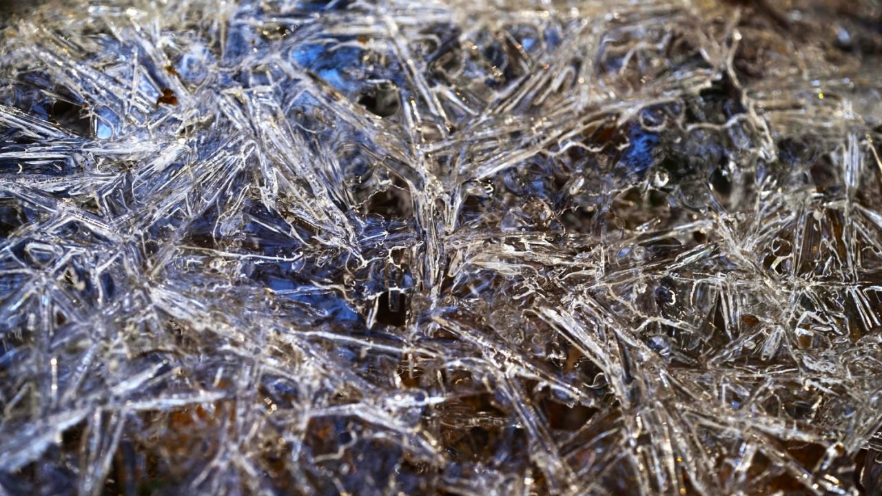 Rare Needle-Like Ice Formation Amazes Visitors in Polish Mountains