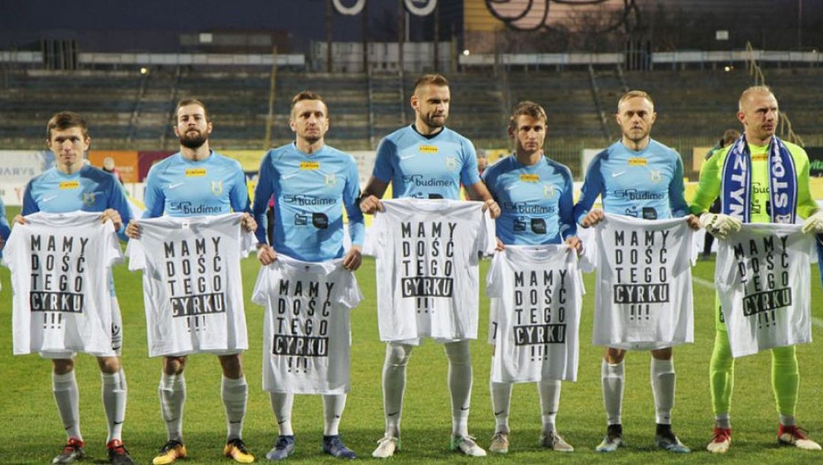 I Liga Klopoty Stomil Olsztyn Prezes Rezygnacja Sport Tvp Pl