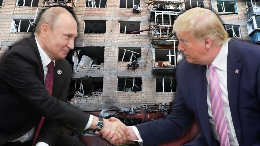Władimir Putin i Donald Trump (fot. Kremlin Press Office, Ivan Antypenko / Getty Images)