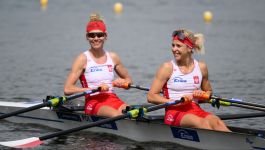 Wełna i Radosz podczas zawodów (fot. PAP) Wełna i Radosz podczas zawodów (fot. PAP)