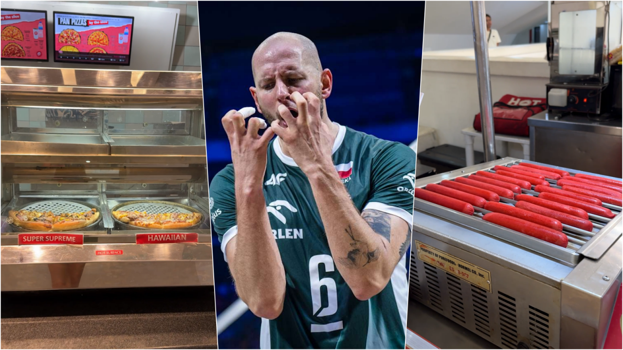 Mistrzostwa świata siatkarzy. Jedzenie za 2 złote? Tyle trzeba zapłacić w Manili (fot. Volleyball World/TVP).