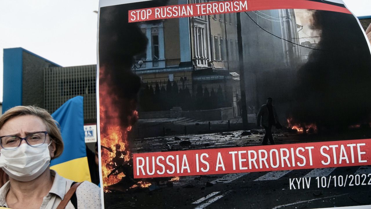 Nie wszyscy na Łotwie wiedzą, że Rosja to państwo terrorystyczne (fot. Andrea Ronchini/NurPhoto via Getty Images)