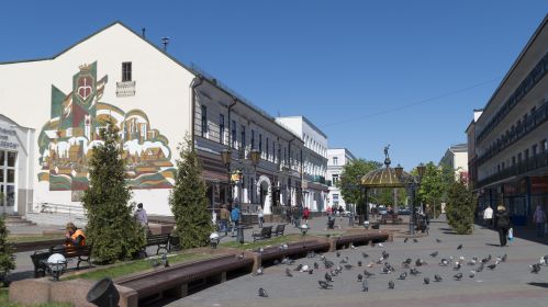 Вуліца Савецкая ў Берасці