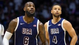 LeBron James i Stephen Curry (fot. Getty)
