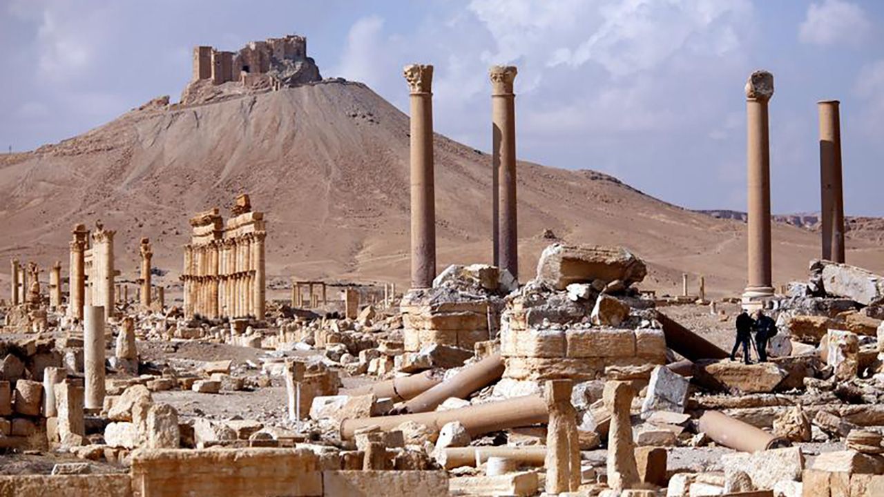 Dopiero w 2017 r. – przy pomocy rosyjskiej armii – udało się na dobre wyzwolić Palmyrę z rąd Państwa Islamskiego (fot. REUTERS/Omar Sanadiki)
