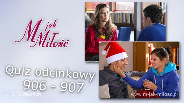 Quiz odcinkowy 906 - 907